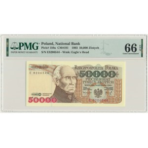 500.000 złotych 1993 - E - PMG 66 EPQ