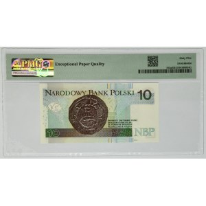 10 złotych 2012 - AA - PMG 65 EPQ