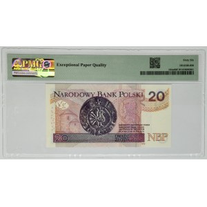 20 złotych 2012 - AA - PMG 66 EPQ