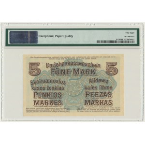 Kowno, 5 Mark 1918 - C - PMG 58 EPQ
