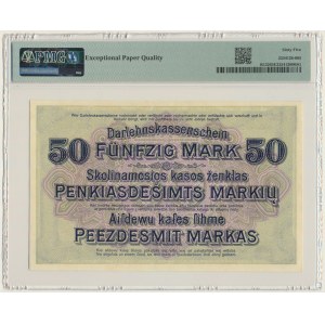 Kowno, 50 Mark 1918 - F - PMG 65 EPQ