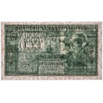 Kowno, 1.000 Mark 1918 - A - 6 digit series - PMG 64