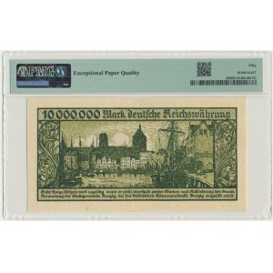 Danzig, 10 milion Mark 1923 - A - PMG 50 EPQ