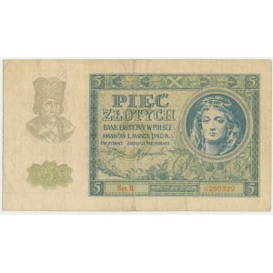 5 złotych 1940 - B -