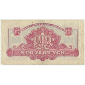100 złotych 1944 ...owe - EB -