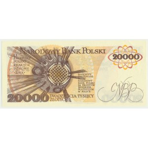 20.000 złotych 1989 - B -