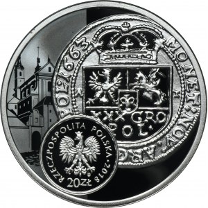 20 złotych 2018 Boratynka, Tymf Jana Kazimierza