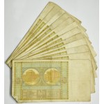 Zestaw, 20-100 złotych 1929-41 (ok. 80 szt.)
