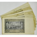 Zestaw, 20-100 złotych 1929-41 (ok. 80 szt.)