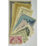 Zestaw, polskie i zagraniczne banknoty (~128 szt.)