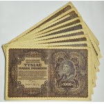 Zestaw, polskie i zagraniczne banknoty (~128 szt.)