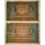 Zestaw, polskie i zagraniczne banknoty (~128 szt.)
