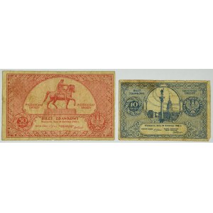 Zestaw, 10-50 groszy 1924 (2 szt.)