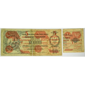 Zestaw, 1-5 groszy 1924 (3 szt.)
