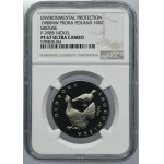 PRÓBA NIKIEL, 100 złotych 1980 Ochrona Środowiska Głuszce - NGC PF67 ULTRA CAMEO