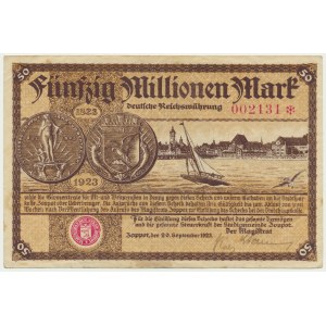 Sopot (Zoppot), 50 million Mark 1923