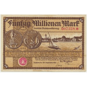 Sopot (Zoppot), 50 million Mark 1923