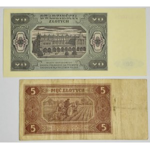 Zestaw, 2-20 złotych 1948 (2 szt.)