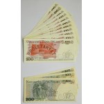 Zestaw, 10-1.000 złotych 1982-88 (86 szt.)
