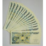 Zestaw, 10-1.000 złotych 1982-88 (86 szt.)
