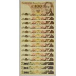 Zestaw, 10-1.000 złotych 1982-88 (86 szt.)