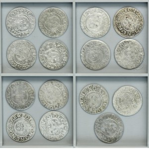 Lot, Sigismund III Vasa, 3 Polker Bromberg (15 pcs.)
