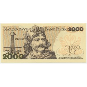 2.000 złotych 1982 - BZ -