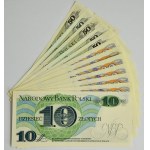 Zestaw, 10-1000 złotych 1982-82 (30 szt.)