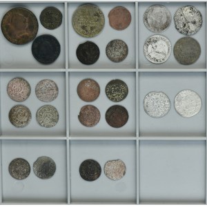 Lot, Poland, South Prussia, Livonia under Sweden and Riga under Sweden, Mix of coins (25 pcs.)