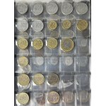 Set, Binder with European coins and telephone tokens (ca. 269 pcs.)