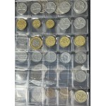 Set, Binder with European coins and telephone tokens (ca. 269 pcs.)
