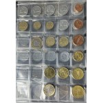 Set, Binder with European coins and telephone tokens (ca. 269 pcs.)