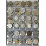 Set, Binder with European coins and telephone tokens (ca. 269 pcs.)