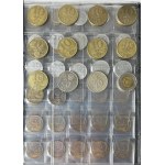 Set, Binder with European coins and telephone tokens (ca. 269 pcs.)