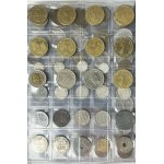Set, Binder with European coins and telephone tokens (ca. 269 pcs.)
