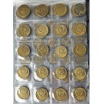 Set, Binder with European coins and telephone tokens (ca. 269 pcs.)