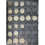 Set, Binder with European coins and telephone tokens (ca. 269 pcs.)