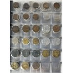 Set, Binder with European coins and telephone tokens (ca. 269 pcs.)