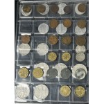 Set, Binder with European coins and telephone tokens (ca. 269 pcs.)