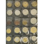 Set, Binder (x6) with coins of the world (ca. 1.500 pcs.)