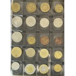 Set, Binder (x6) with coins of the world (ca. 1.500 pcs.)