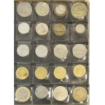 Set, Binder (x6) with coins of the world (ca. 1.500 pcs.)