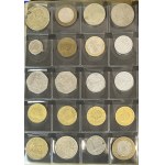 Set, Binder (x6) with coins of the world (ca. 1.500 pcs.)
