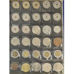 Set, Binder (x6) with coins of the world (ca. 1.500 pcs.)