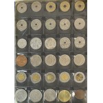 Set, Binder (x6) with coins of the world (ca. 1.500 pcs.)