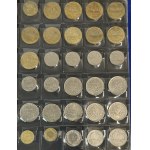 Set, Binder (x6) with coins of the world (ca. 1.500 pcs.)