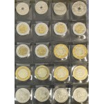 Set, Binder (x6) with coins of the world (ca. 1.500 pcs.)