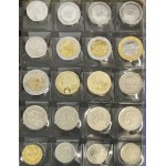 Set, Binder (x6) with coins of the world (ca. 1.500 pcs.)