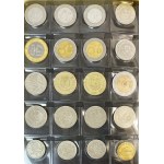 Set, Binder (x6) with coins of the world (ca. 1.500 pcs.)