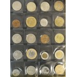 Set, Binder (x6) with coins of the world (ca. 1.500 pcs.)